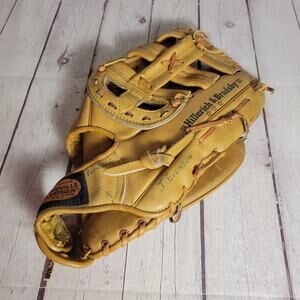 Vintage Louisville Slugger HBG1 Hillerich & Bradsby 12" Baseball Glove Mitt RHT